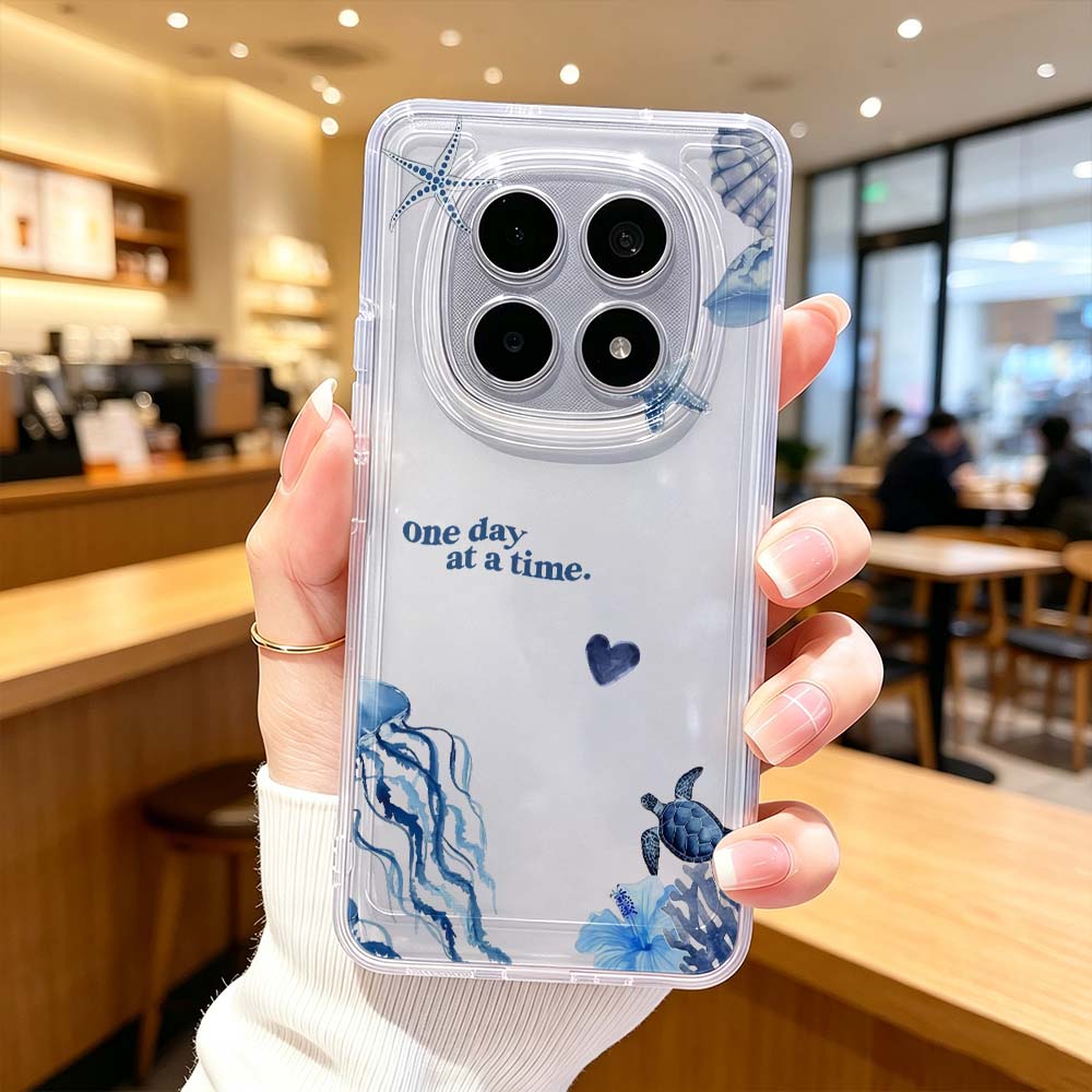 Xiaomi Poco X6 - Capa de Telefone com Padrão Mundo